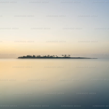 Grey mist surrounds an island frozen in time.